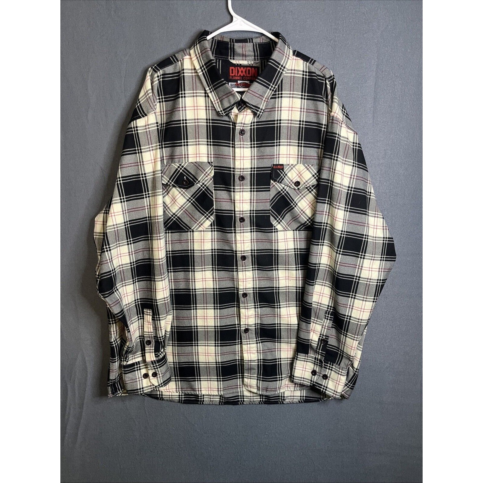 Dixxon Flannel Cro Mags Alpha Omega 4XL Plaid Button Down Multicolor Workwear