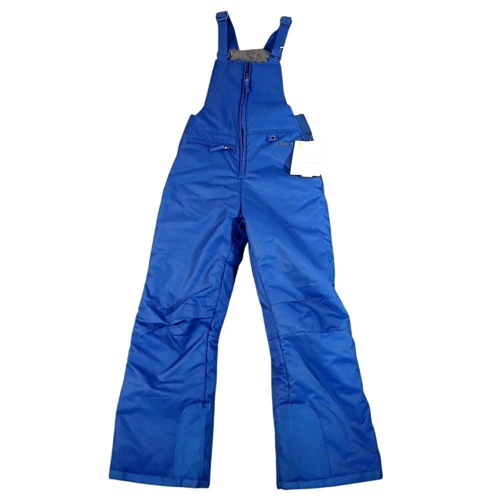Youth Artic Insulated Bib Winter Warmer Overalls Skit Suit Royall Blue Size M