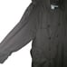 Mens London Fog Trench Coat Size 40 Reg Dark Gray Belted Epaulettes