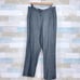 Orvis Linen Walking Pant Gray Flat Front Cuffed Lightweight Trouser Mens 34x31
