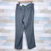 Orvis Linen Walking Pant Gray Flat Front Cuffed Lightweight Trouser Mens 34x31