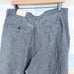 Orvis Linen Walking Pant Gray Flat Front Cuffed Lightweight Trouser Mens 34x31