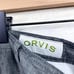 Orvis Linen Walking Pant Gray Flat Front Cuffed Lightweight Trouser Mens 34x31