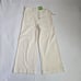Sam Edelman nwt Codie high rise wide leg ankle jeans ecru cream button fly 8 29
