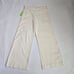 Sam Edelman nwt Codie high rise wide leg ankle jeans ecru cream button fly 8 29