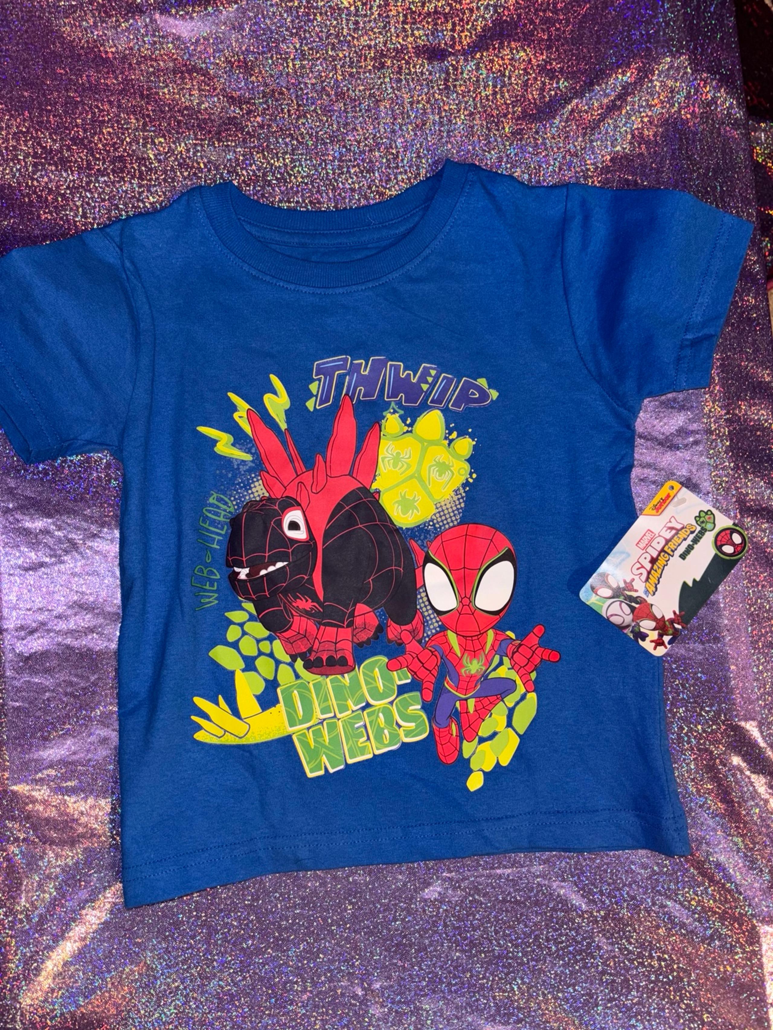 Dino Webs Spidey shirt