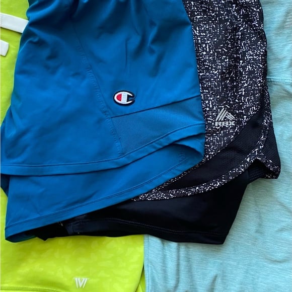 New Balance/Champion/IVL/RBX Leggings/Bike Shorts Bundle Active Bottoms Size M