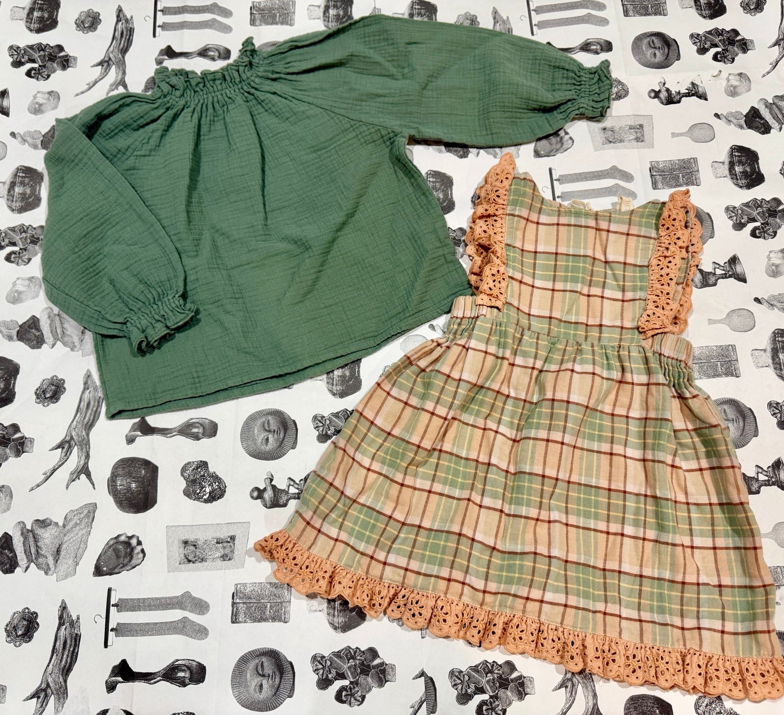 Liilu Blouse and Dress Set 2-4Y