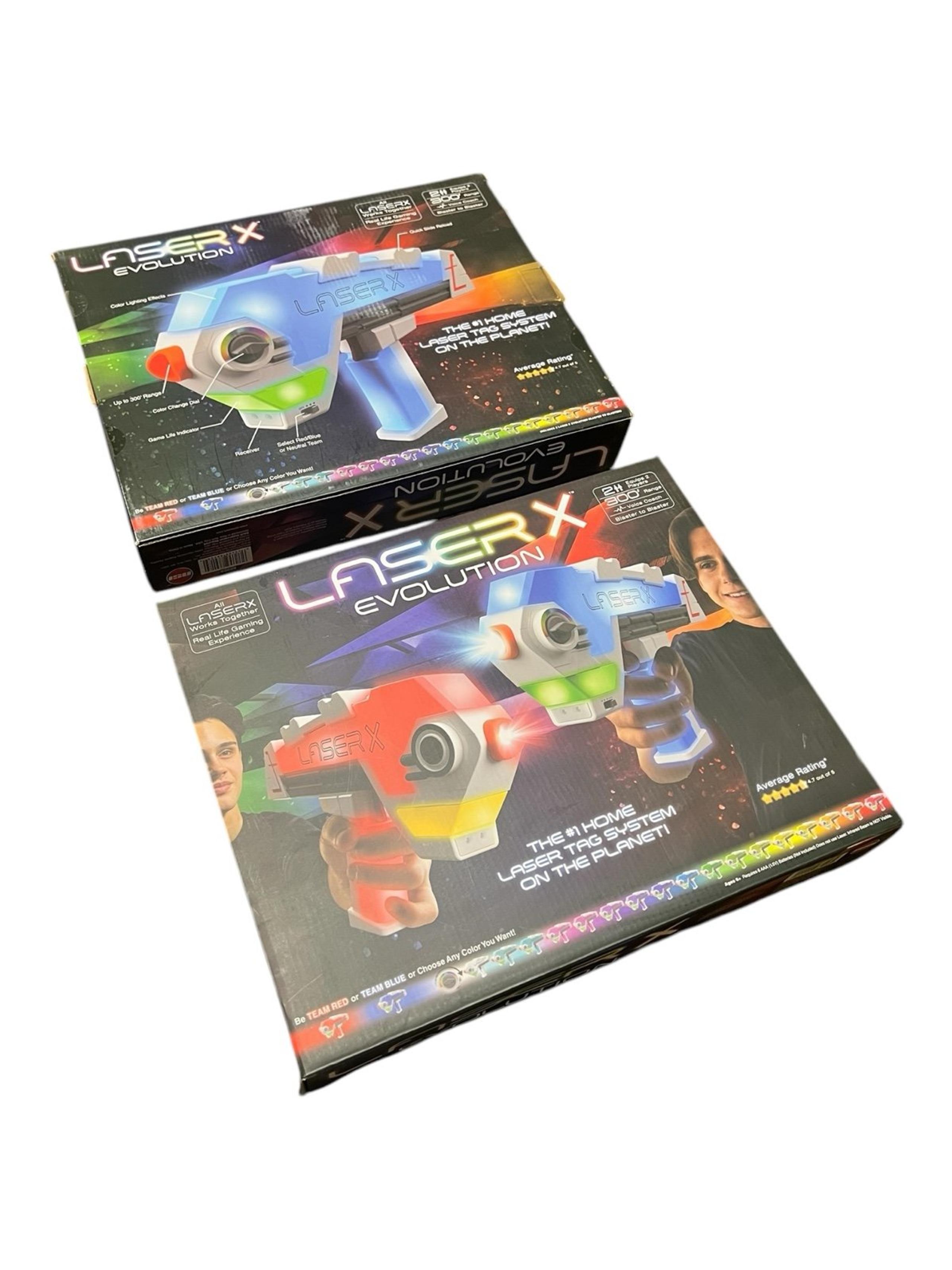 Laser X Evolution Laser Tag Blasters (2-Pack Sets)