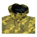 J Crew Sportsmen's Hooded Camouflage Green Rain Jacket Men's Large