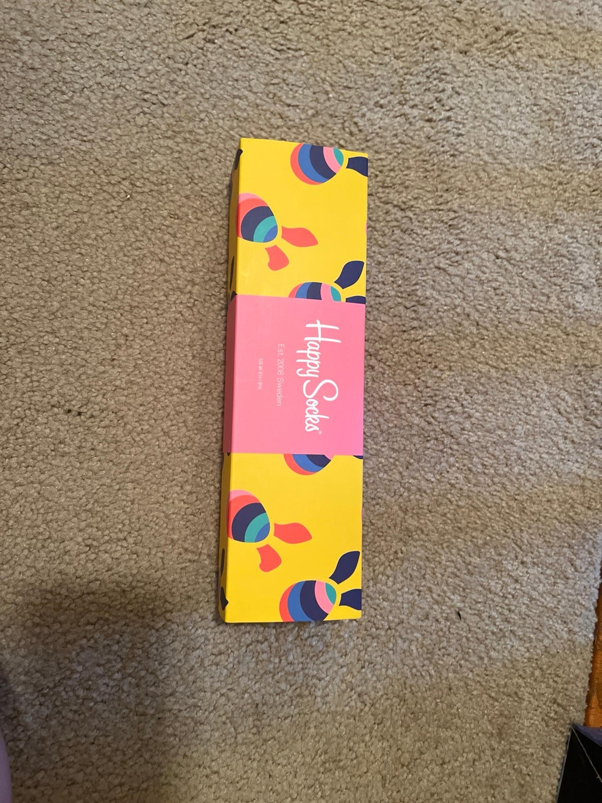 Happy socks Easter pack of 3 womens size 5.5-9.5