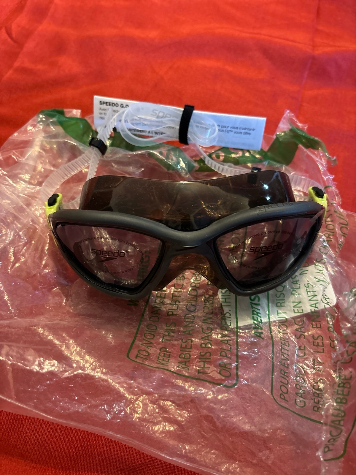 Speedo Unisex-Adult Swim Goggles Proview Mask