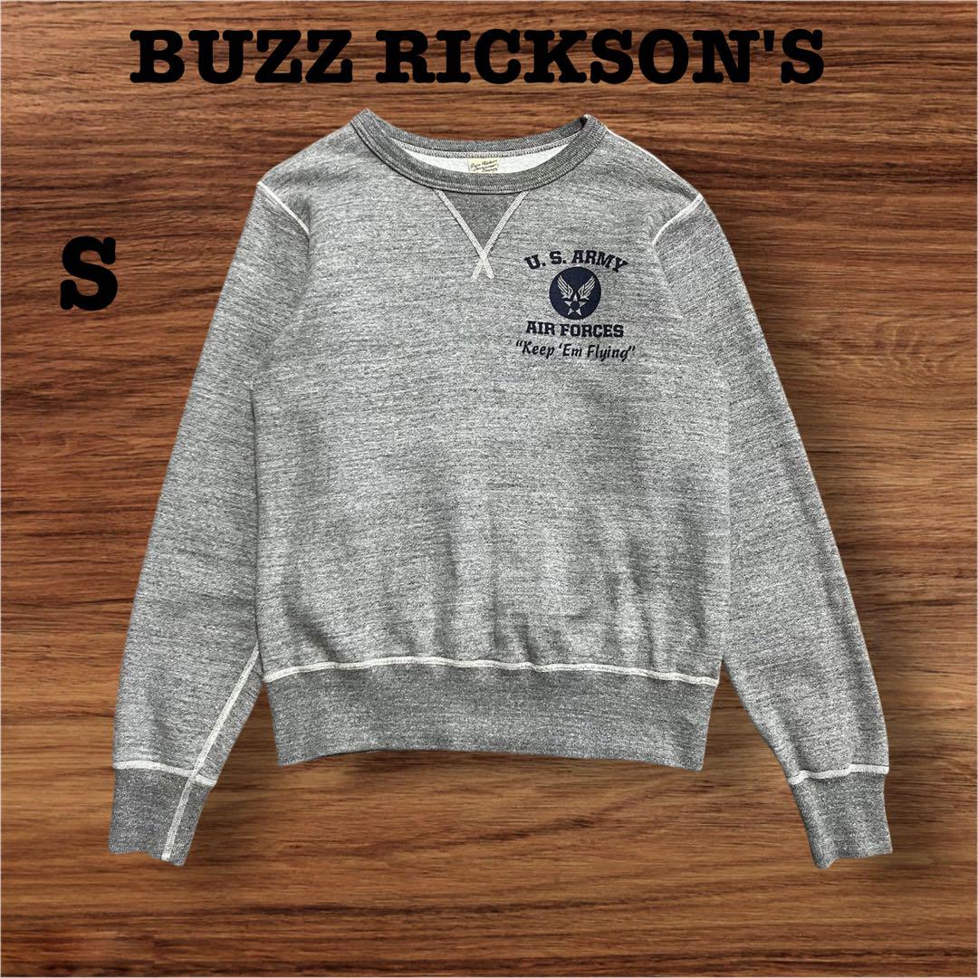 半額満載！スーパーSALE グランドセール！ BUZZ RICKSON'S S Gray SWEAT CREW SET-IN トップス