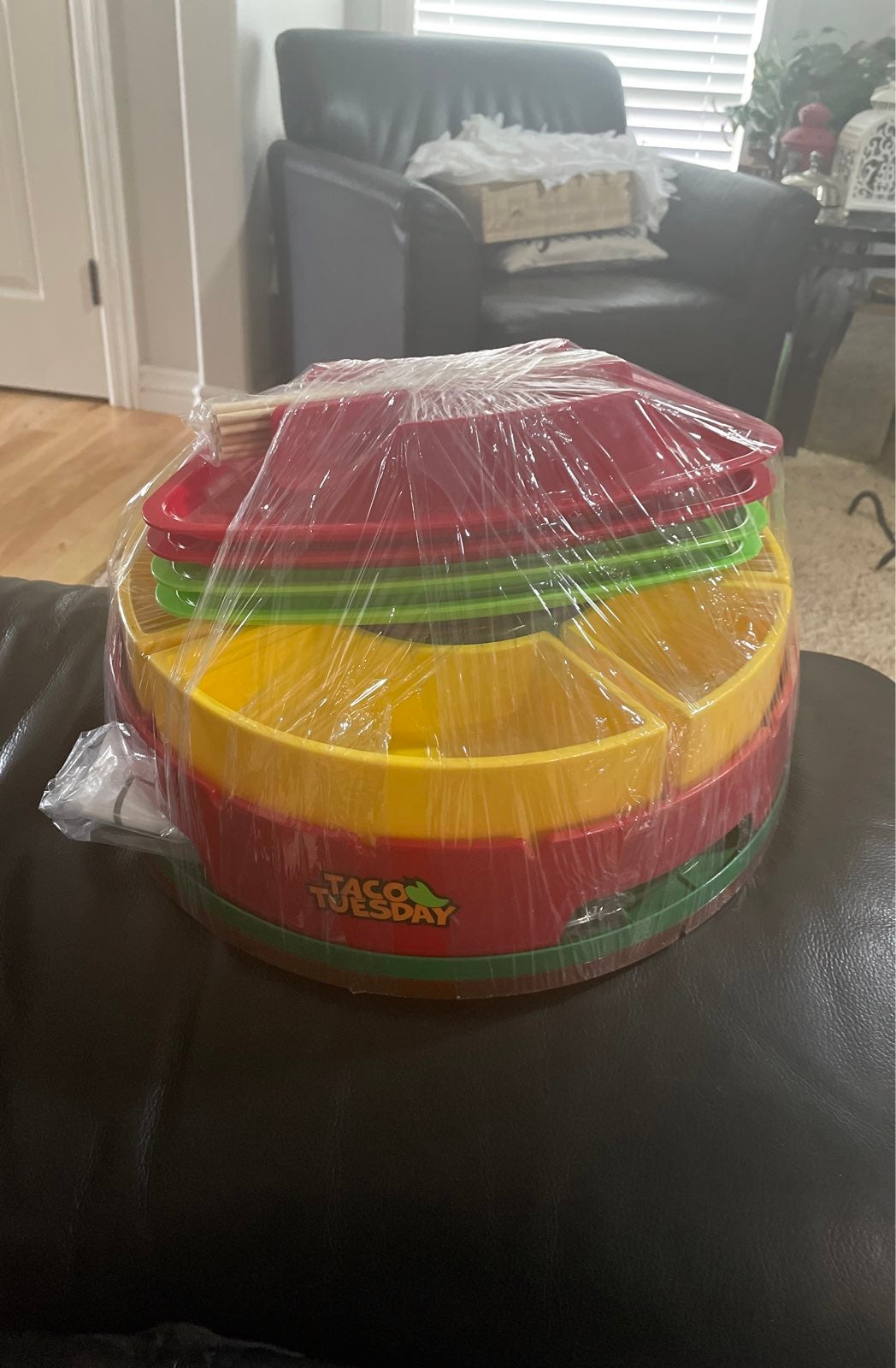 New no box taco Tuesday Lazy Susan