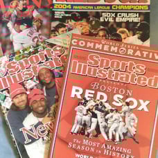 2004 Boston Red Sox Magazine Bundle