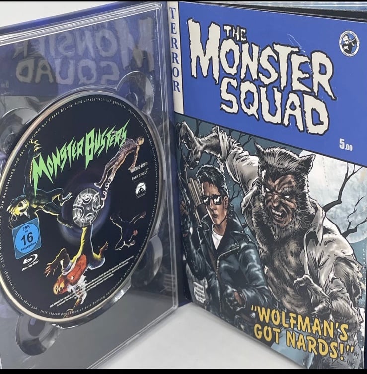 Monster Squad blu ray mediabook NEW Germany import digibook exclusive bonus disc