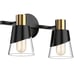 Clear Glass Shade Wall Lamp (2 Lights)