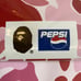 2001 A Bathing Ape Bape Pepsi Relax handkerchief Postcard PackPink Camo Fabric