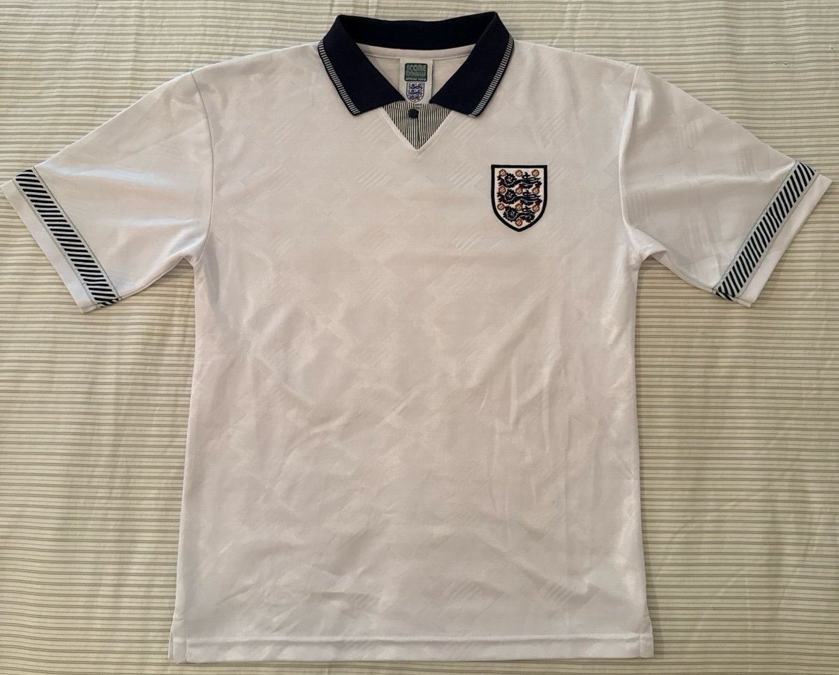 England Soccer National Team Retro Jersey
