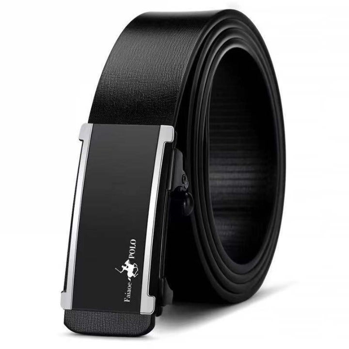 High-end pants belt new men