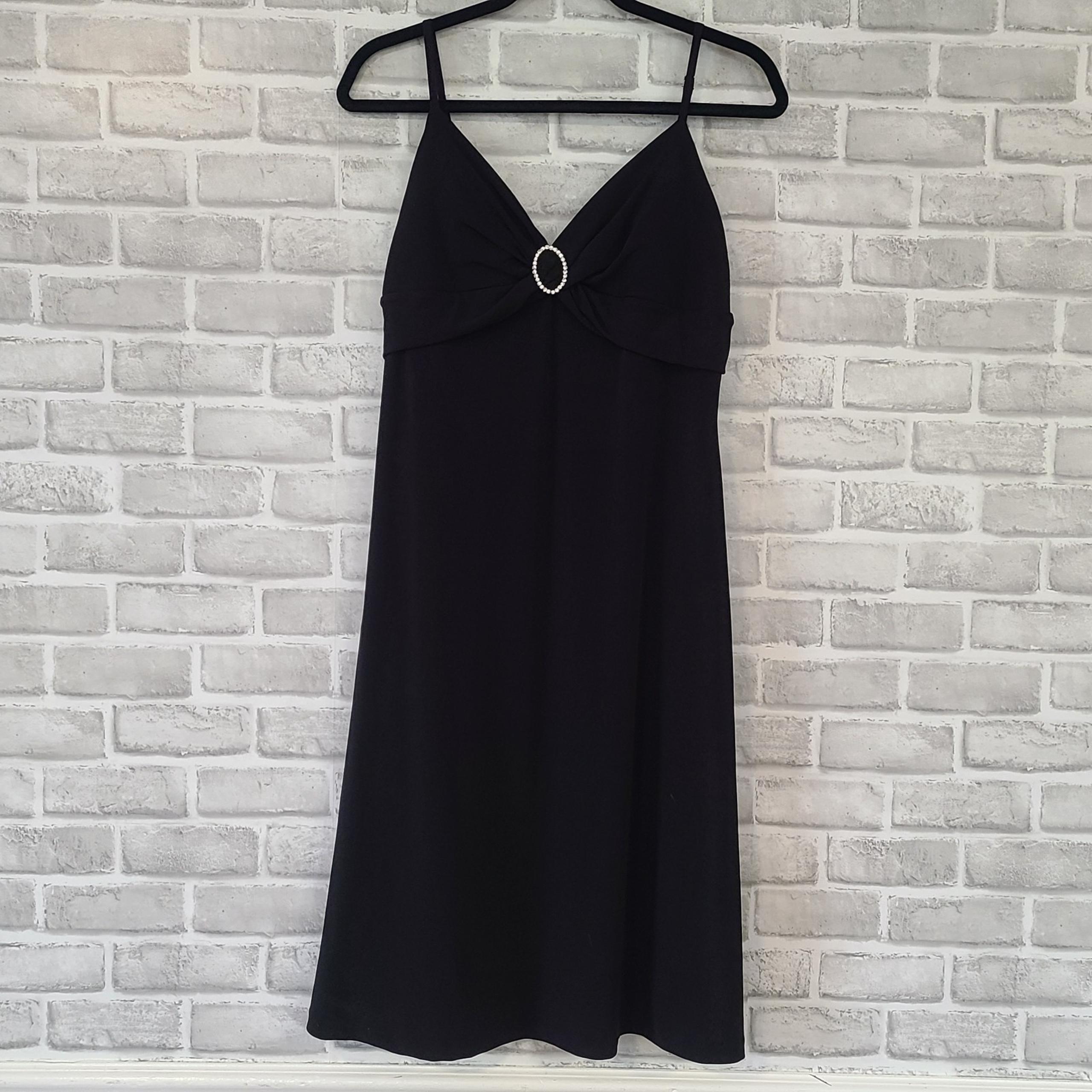 Inc International Concepts Caracas Black Sleeveless Dress Size Large NWT $119