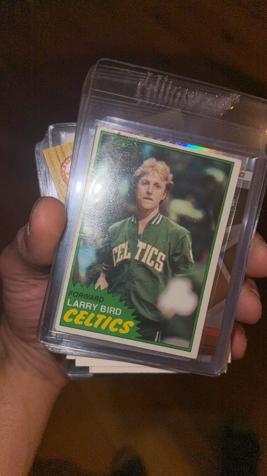 Larry bird second year (rookie card)