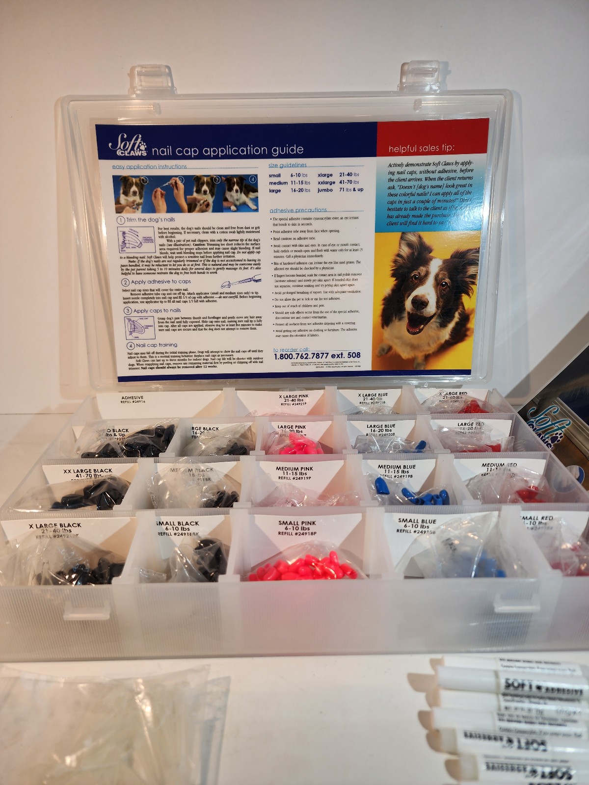 Soft claws k9 groomers kit