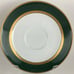 Fitz & Floyd Renaissance Large round 12 green & Gold Serving