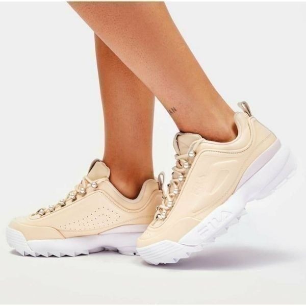 Fila Effervescent Pearl Disruptor Zero Sneakers Size 8