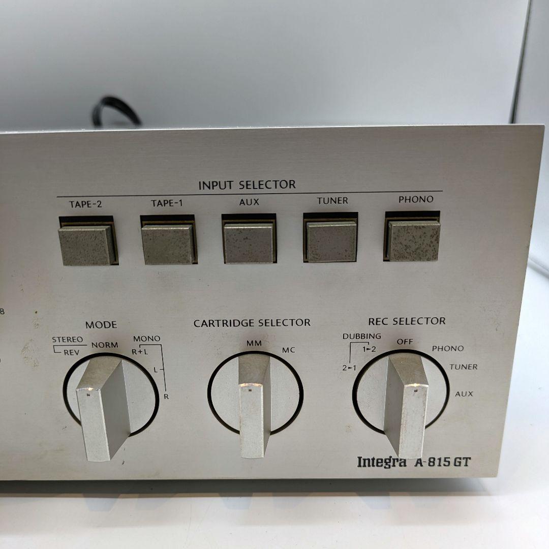 ジャンク　超美品　名機　ONKYO Integra A815GT ONKYO Integra A-815GT integrated amplifier, junk item, made