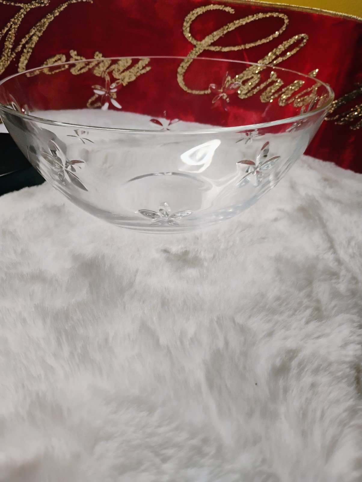 Tiffany & Co Daisy Glass Bowl