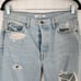 GRLFRND Karolina Light Wash Distressed High-rise Cropped Denim Jeans size 29