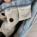 GRLFRND Karolina Light Wash Distressed High-rise Cropped Denim Jeans size 29