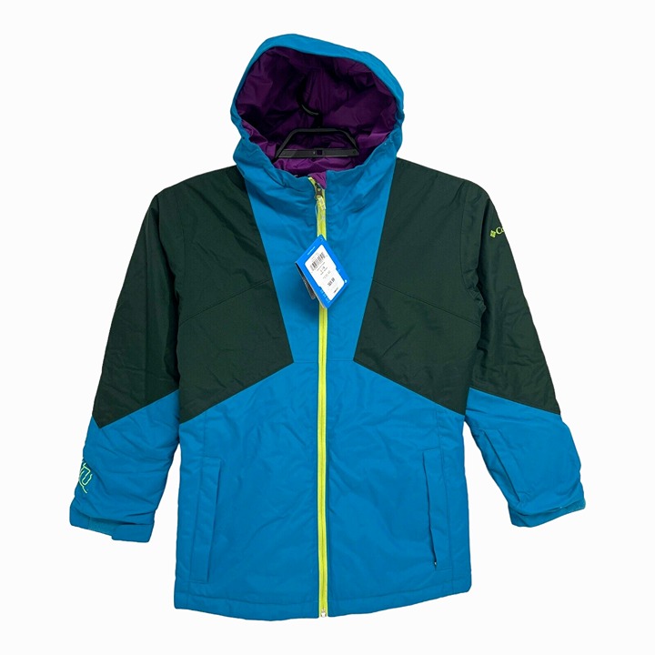 Columbia Omni-Tech Youth Girls Alpine Diva Hoodie Jacket size L/G (14/16)