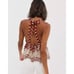 Free People Wild Wild West Polkadot Halter Top Embroidered NEW