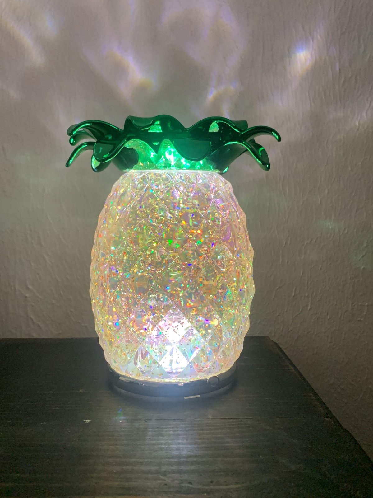 Bath and body works Pineapple lighted candle holder