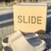Yeezy slides slide bone white size: US7
