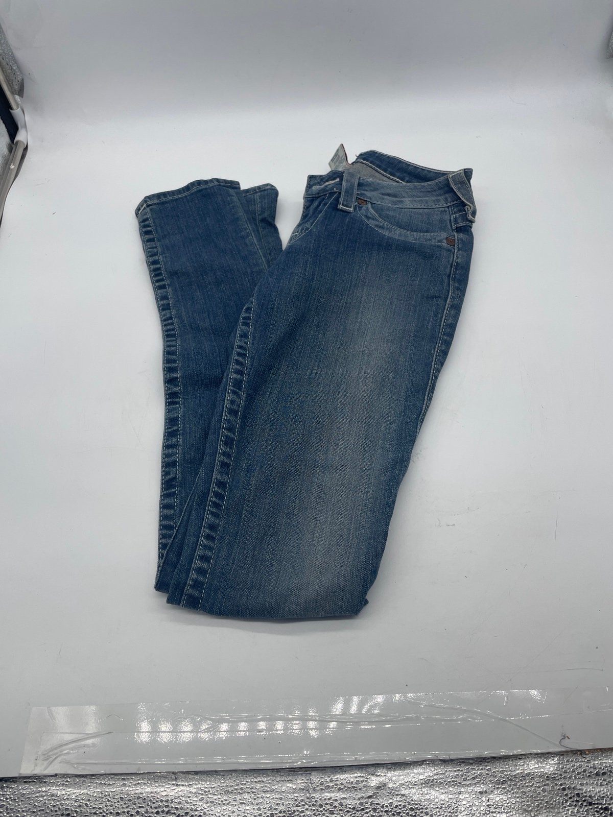 True Religion Demin B Low Rise Skinny Women's Jeans Size 25 RN 112790
