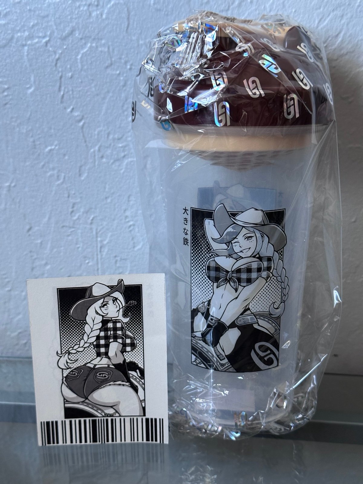 GamerSupps GG Waifu Cup Shaker: Reverse Cowgirl