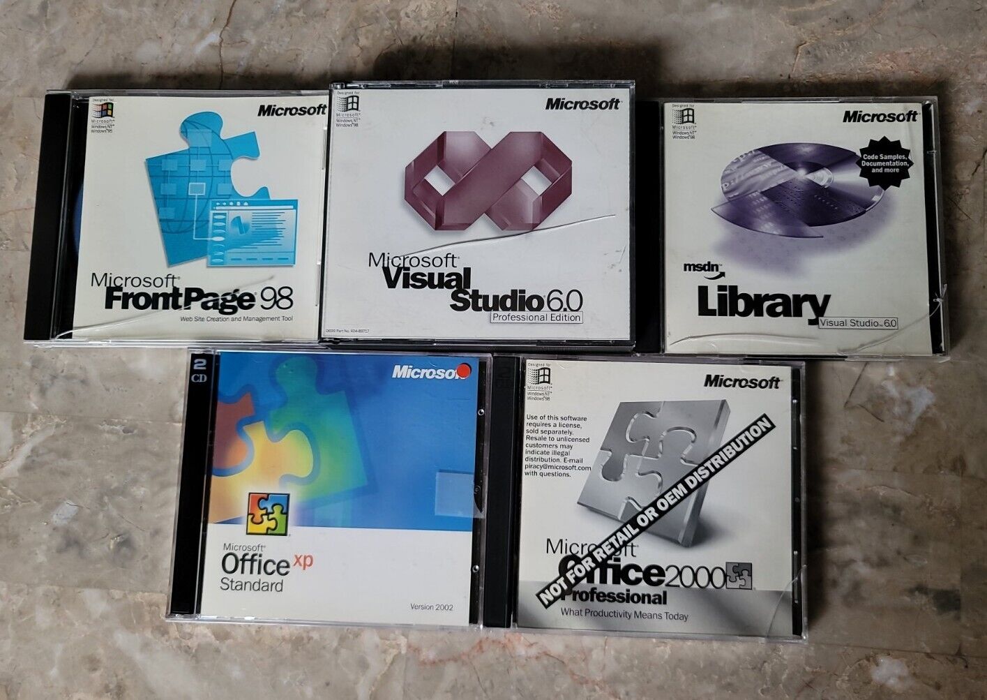 NEW Sealed Microsoft Visual Studio Professional 6.0 PRO 6 C