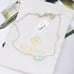 Kendra Scott Elisa light blue Illusion necklace Silver tone March