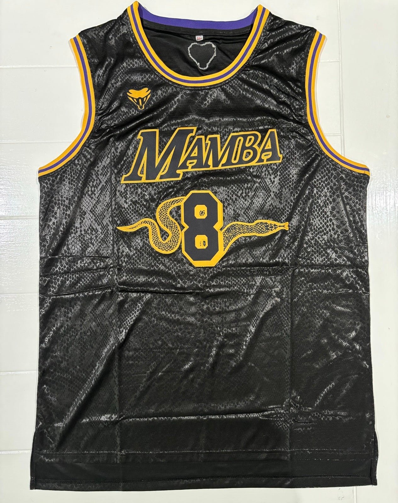 NEW Kobe Bryant Mamba Lakers Jersey #8 & #24 (Men’s Size XXL)