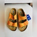 Birkenstock Arizona Soft Footbed Suede Leather Sandals Size 37 NWT