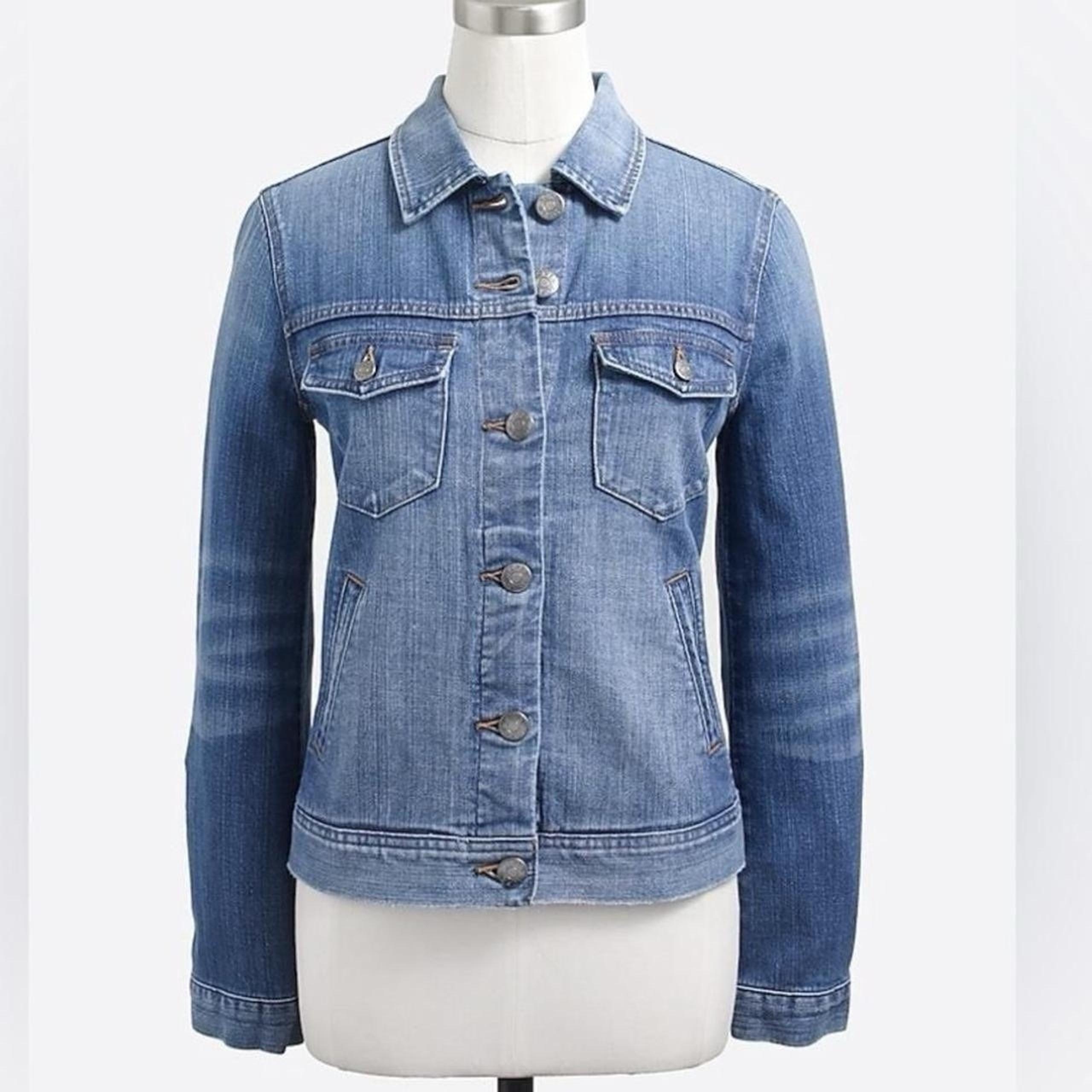 J. Crew Women's Denim Jacket Size XXS