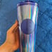 Irridescent Blue Starbucks Tumbler Cup
