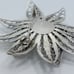 Flower Brooch Sterling Silver Dimensional Layered Filigree Vintage from Egypt