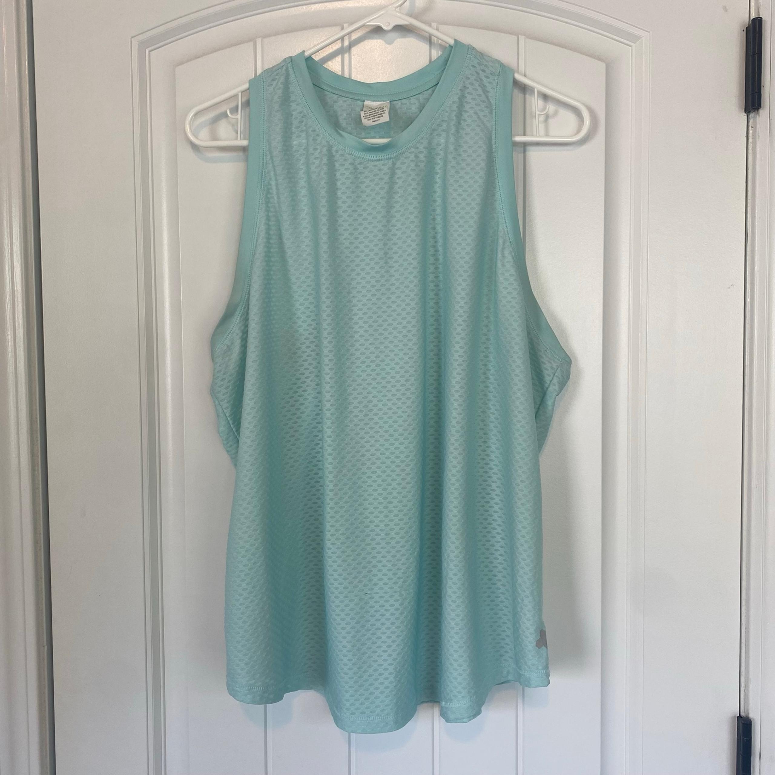 Tek Gear Women’s Light Blue Athletic Tank Top Size XXL