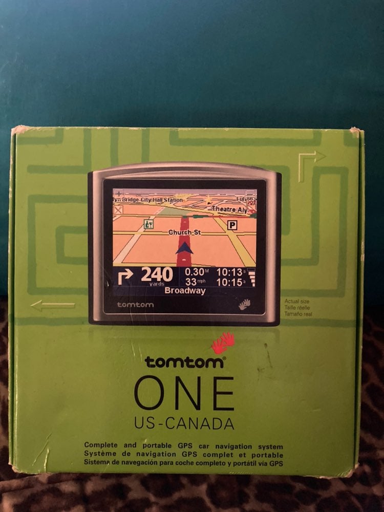tomtom one navigation