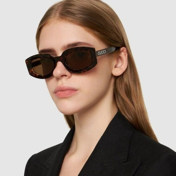 サングラス GUCCI Gucci - GG1790S - 002 havana havana brown NEW Gucci GG1719S 002 Light Havana Brown Women Square