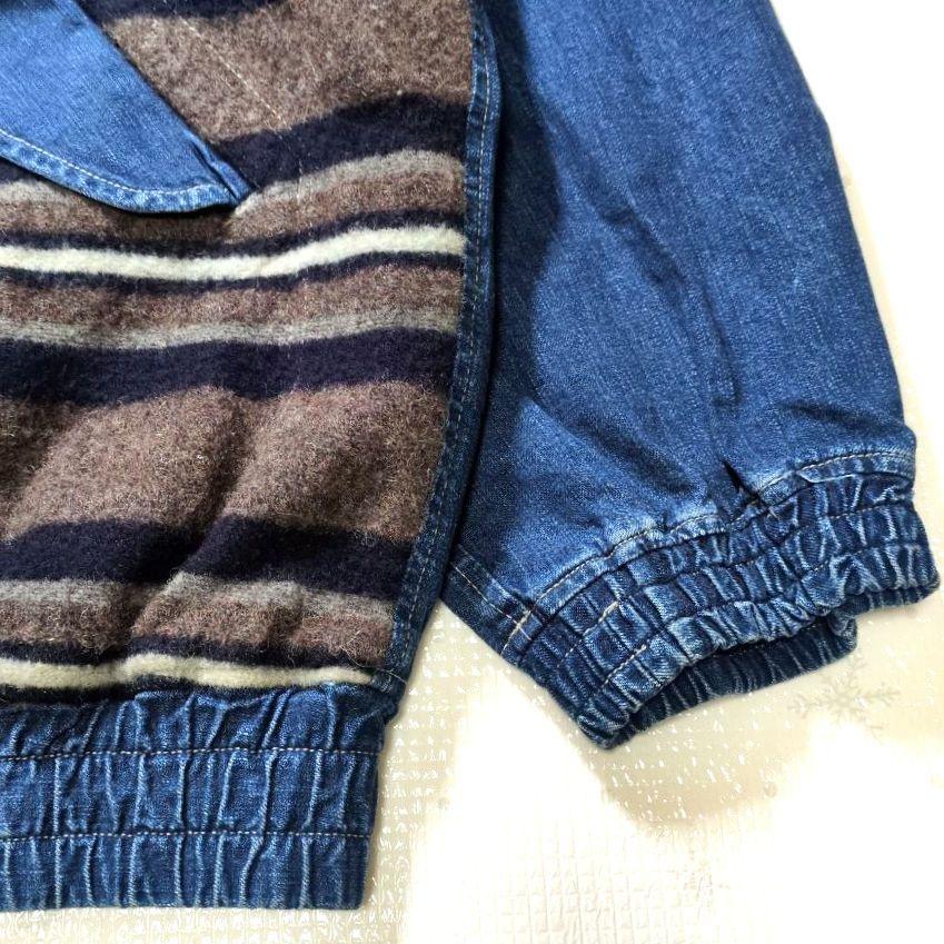 TENDERLOIN DENIM BLANKET ZIP UP JKT M